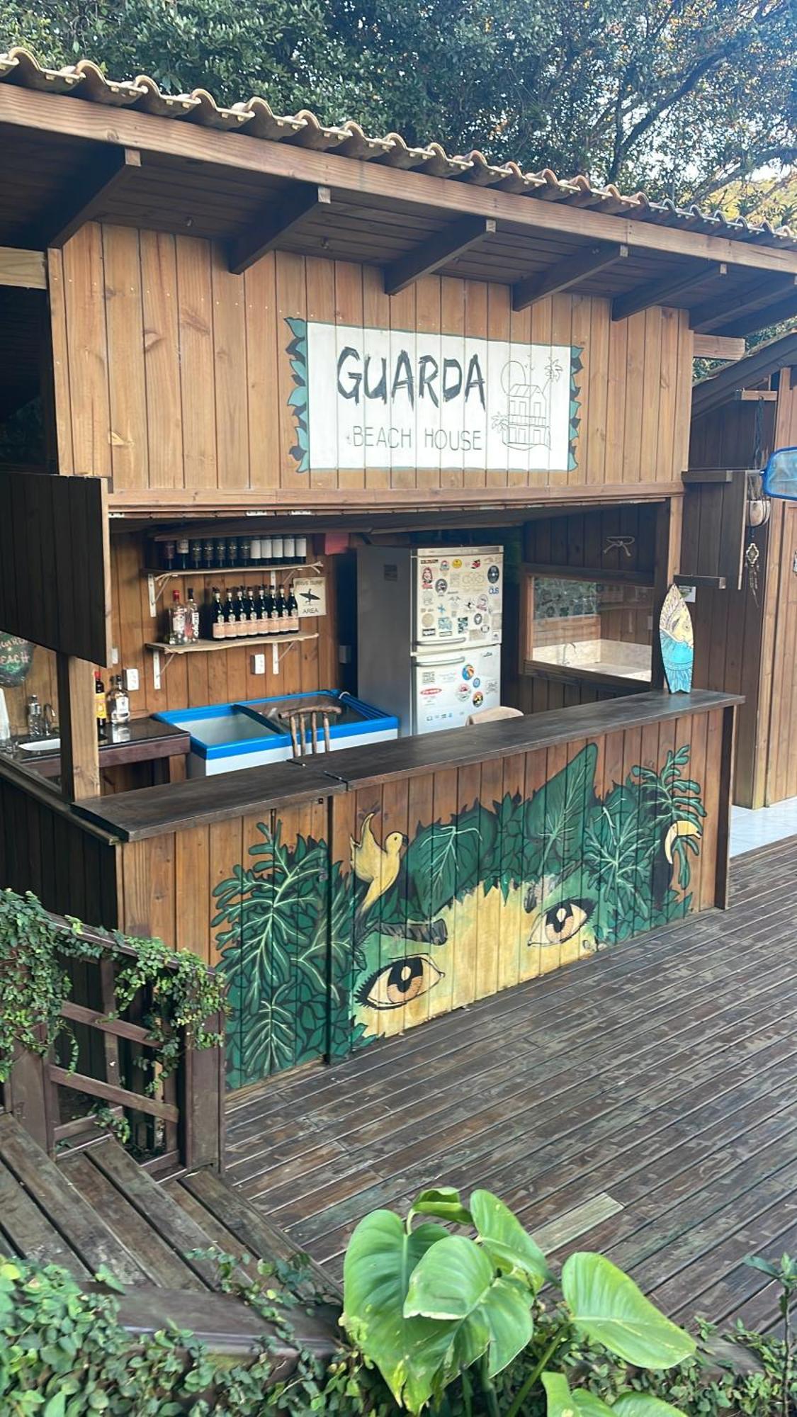 Pousada Guarda Beach House Guarda do Embau Bagian luar foto
